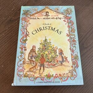 Tasha Tudor A Book‎ of Christmas Vintage Pop-Up Three Dimensional Book Collins